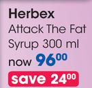 Herbex Attack The Fat Syrup-300ml