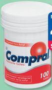 Compral 100 Tablets-Per Pack