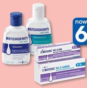 Benzac Or Benzaderm Facial products-Each