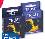 Trust Studded Or Regular 3 Condoms-Per Pack