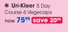 Uri-Kleer 5 Day Course 6 Vegecaps