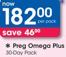 Preg Omega Plus 30 Day Pack-Per Pack