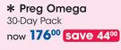 Preg Omega 30 Day Pack-Per Pack