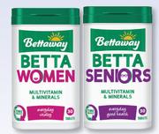 Bettaway Senior,Men Or Women Multivitamins 30 Tablets-Per Pack