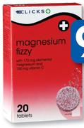 Clicks Magnesium Fizzy 20 Tablets-Per Pack