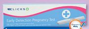 Clicks Early Detection Pregnancy Test-For 2