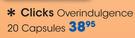 Clicks Overindulgence-20 Capsules