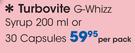 Turbovite G-Whiz Syrup-200ml Or 30 Capsules-Per Pack