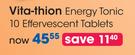 Vita-Thion Energy Tonic 10 Effervescent Tablets
