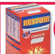 Bestum Advanced Multi-Nutrient With Probiotics-30 Tablets