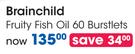 Brain Child Fruity Fish Oil 60 Burstlets