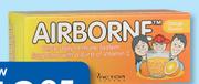 Airborne 10 Effervescent Tablets-Per Pack