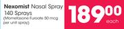 Nexomist Nasal Spray 140 Sprays