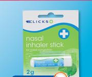 Clicks Nasal Inhaler-Each