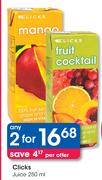 Clicks Juice-2x250ml