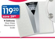 Safeway silver Stripe Mechanical Scale