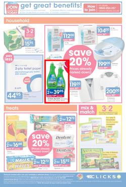 Clicks : Healthy Winter Savings (22 Jul - 17 Aug 2014), page 12