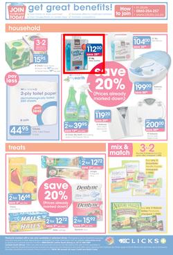 Clicks : Healthy Winter Savings (22 Jul - 17 Aug 2014), page 12
