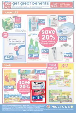 Clicks : Healthy Winter Savings (22 Jul - 17 Aug 2014), page 12