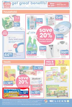 Clicks : Healthy Winter Savings (22 Jul - 17 Aug 2014), page 12