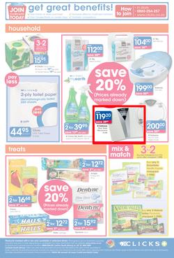 Clicks : Healthy Winter Savings (22 Jul - 17 Aug 2014), page 12