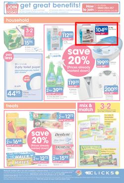 Clicks : Healthy Winter Savings (22 Jul - 17 Aug 2014), page 12