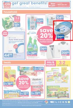Clicks : Healthy Winter Savings (22 Jul - 17 Aug 2014), page 12