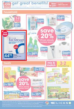Clicks : Healthy Winter Savings (22 Jul - 17 Aug 2014), page 12