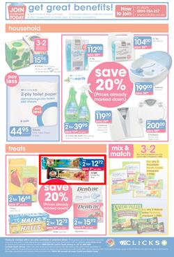 Clicks : Healthy Winter Savings (22 Jul - 17 Aug 2014), page 12