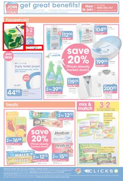Clicks : Healthy Winter Savings (22 Jul - 17 Aug 2014), page 12