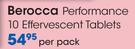 Berocca Performance 10 Effervescent Tablets-Per Pack