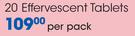 Berocca Performance 20 Effervescent Tablets-Per Pack