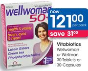 Vitabiotics Wellwoman Or Wellman 30 Tablets Or 30 Capsules-Per Pack