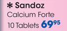Sandoz Calcium Forte-10 Tablets