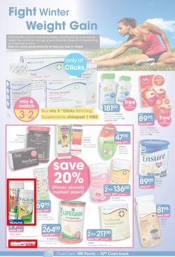 Clicks : Healthy Winter Savings (22 Jul - 17 Aug 2014), page 4