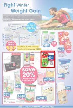 Clicks : Healthy Winter Savings (22 Jul - 17 Aug 2014), page 4
