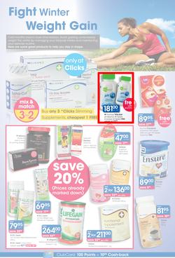 Clicks : Healthy Winter Savings (22 Jul - 17 Aug 2014), page 4