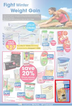 Clicks : Healthy Winter Savings (22 Jul - 17 Aug 2014), page 4