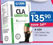 USN CLA Green Tea 30 Capsules-Per Pack