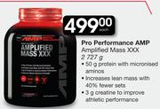 Gnc Pro Performance Amp Amplified Mass XXX 2-727g