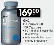 Gnc B-Complex 50 -100 Capsules