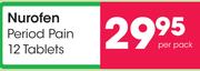 Nurofen Period Pain 12 Tablets-Per Pack