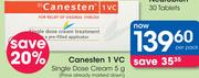 Canesten 1VC Single Dose Cream-5g Per Pack