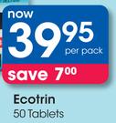Ecotrin 50 Tablets-Per Pack