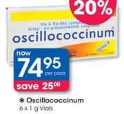Oscillococcinum-6 x 1g Vials-Per Pack