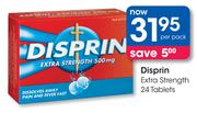 Disprin Extra Strength 24 Tablets-Per Pack