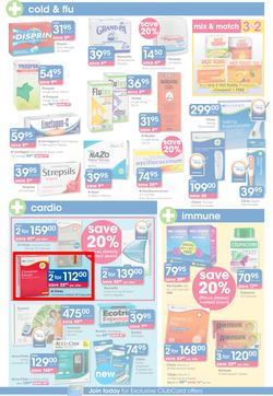 Clicks : Healthy Winter Savings (22 Jul - 17 Aug 2014), page 8