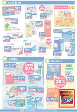 Clicks : Healthy Winter Savings (22 Jul - 17 Aug 2014), page 8