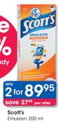 Scott's Emulsion-2x200ml