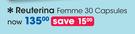Reuterina Femme 30 Capsules